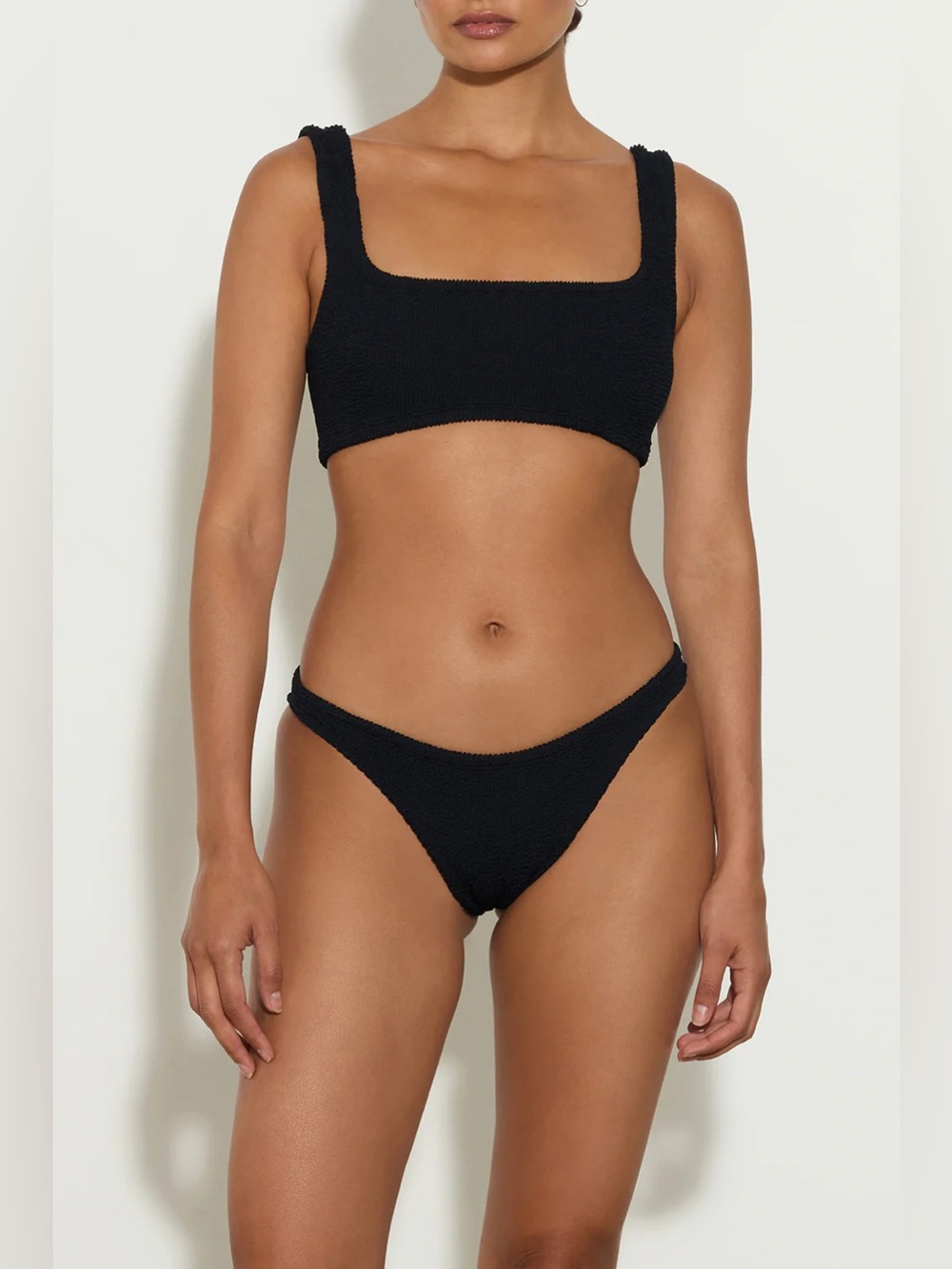 Hunza G 
 Xandra Bikini SET One Size Black
